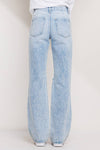 Jelly Jeans High Rise Acid Wash Straight Jean