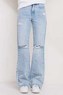  Jelly Jeans High Rise Acid Wash Straight Jean