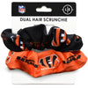 NFL Cincinnati Bengals Dual Hair Scrunchie Pack